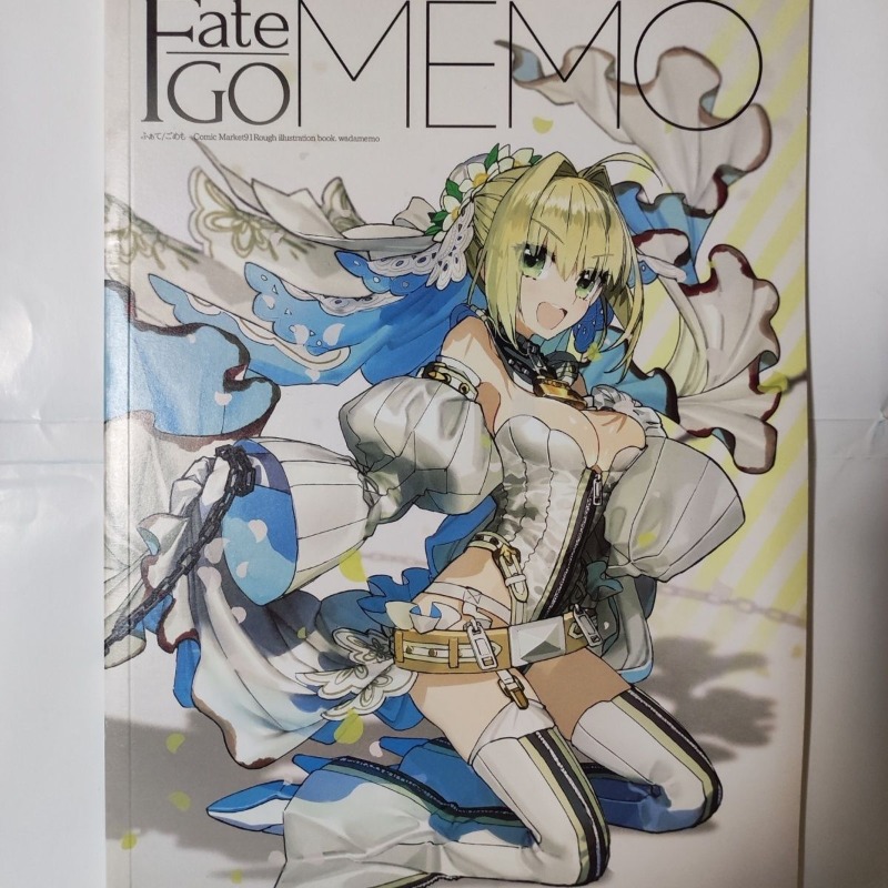 2 livros Fate GO MEMO 1 2 Art  - Fate Anime Merchandise avaliação e preço